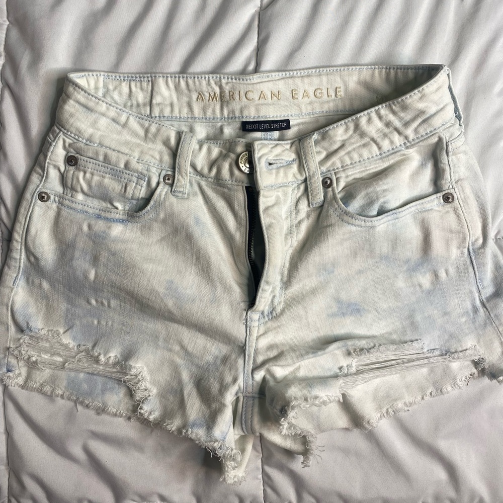 american eagle jean shorts